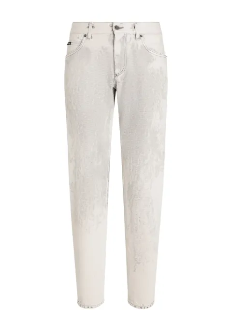 Dolce & Gabbana washed jeans Neutrals GYJCCDG8MJ7