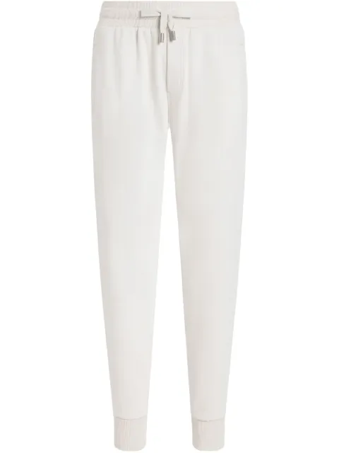 Dolce & Gabbana tag jersey track pants Neutrals GP07TTG7N7B