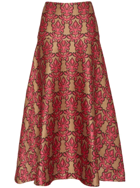 La DoubleJ Janis midi skirt Pink SKI0135JCQ094HRL01PI03