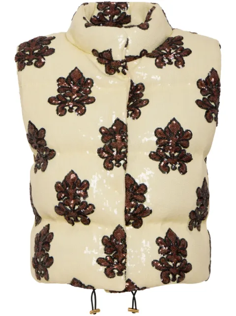 La DoubleJ Bonbon puffer gilet Neutrals DOW0012PAI006HRL04PI01