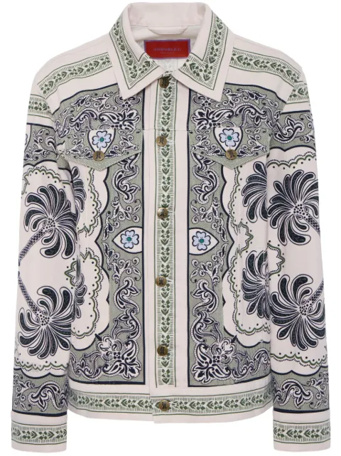 La DoubleJ JJ denim jacket White JAC0070COT046AGE01GR02