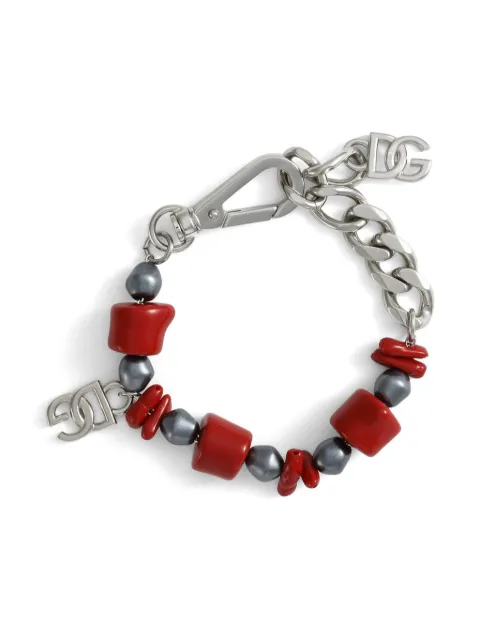 Dolce & Gabbana beaded bracelet Silver WBO5C4W1111