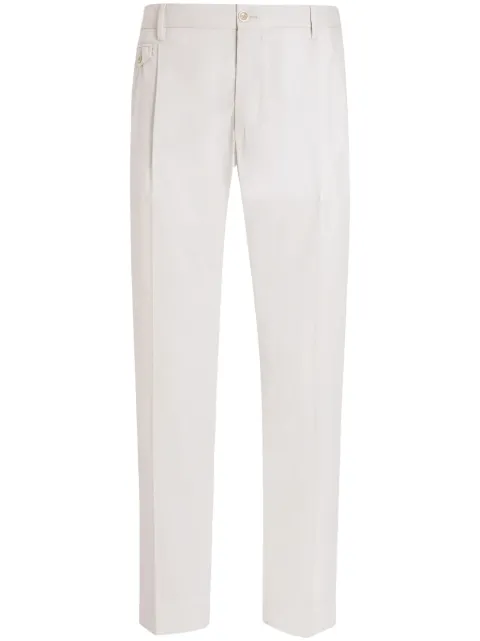 Dolce & Gabbana straight-leg trousers White GV4EETFU5V9