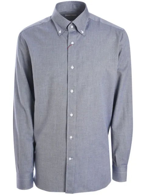 Luciano Barbera button-down shirt Blue 15542072054