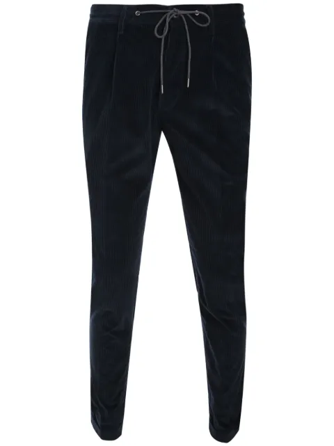 Luciano Barbera corduroy trousers Blue 11461145046