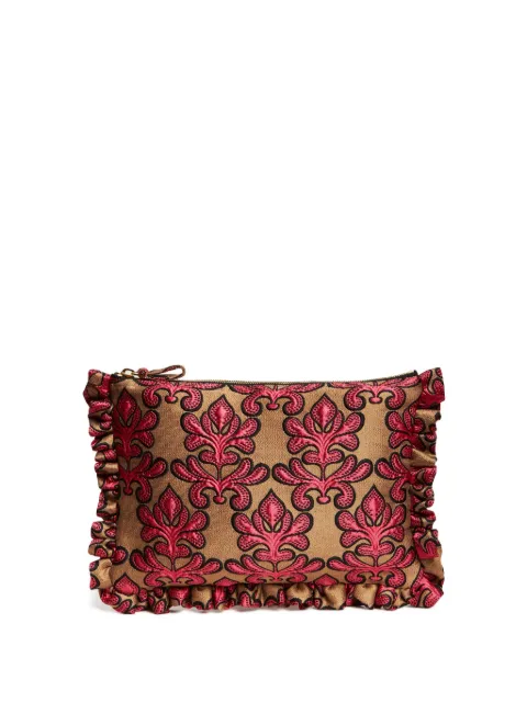 La DoubleJ jacquard clutch bag Pink BAG0059JCQ094HRL01PI03