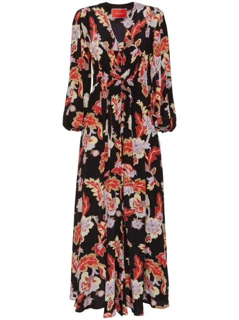 La DoubleJ Camerino maxi dress Black DRE0585CRE001LAR01BL01