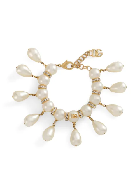 Dolce & Gabbana engraved logo bracelet Gold WBR2Y2W1111