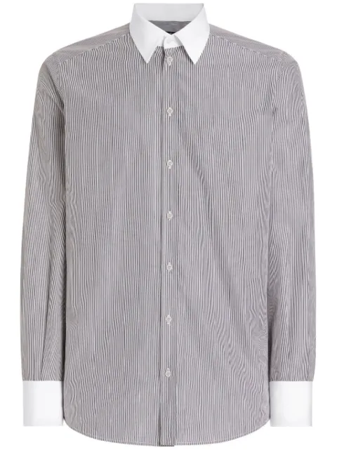 Dolce & Gabbana striped shirt Blue G5MZ1ZFR5YG