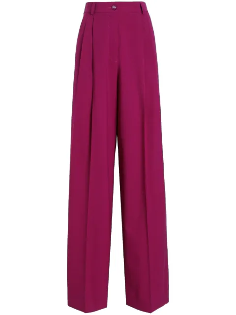 Dolce & Gabbana wide-leg trousers Pink FTC3MTFUBFL