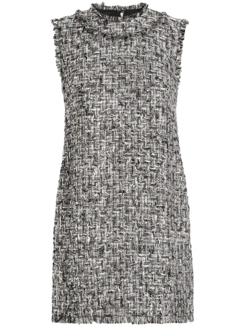 Dolce & Gabbana tweed mini dress Grey F6TMITFMMH7