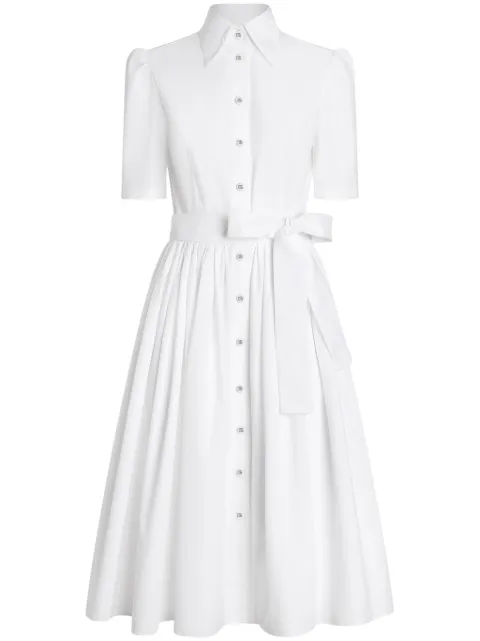 Dolce & Gabbana poplin shirt dress White F6AGMTFU61A