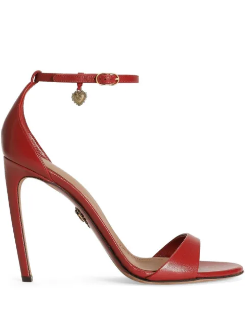 Dolce & Gabbana leather sandals Red CR1775A5738