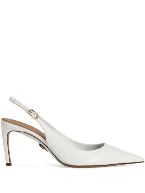 Dolce & Gabbana leather slingback pumps White CG0854A5738