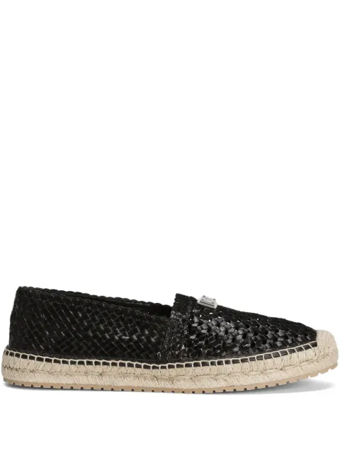Dolce & Gabbana woven espadrilles Black A50665A9T56