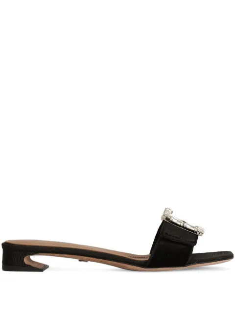 Dolce & Gabbana buckle-detail sandals Black CR1783A9S20