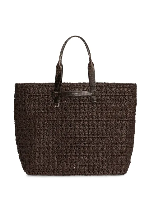 Dolce & Gabbana woven tote bag Brown BM2453A9N96
