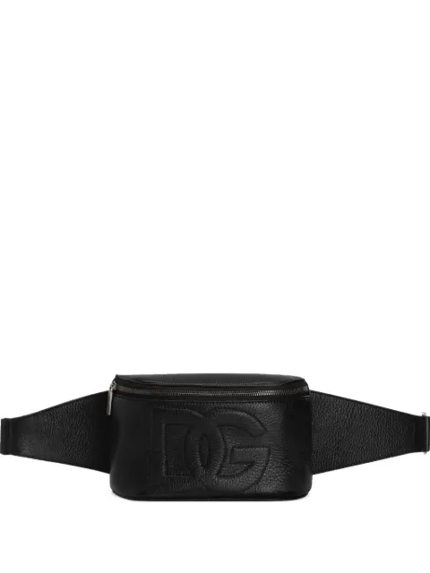 Dolce & Gabbana leather belt bag Black BM2438A8034