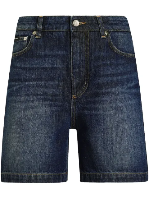 Dolce & Gabbana logo-plaque shorts Blue FTC8QDG8LY9