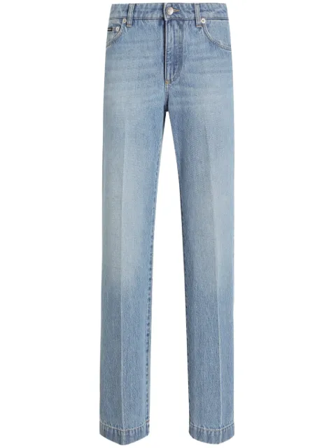 Dolce & Gabbana pressed-crease jeans Blue FTC8CDG8MB2