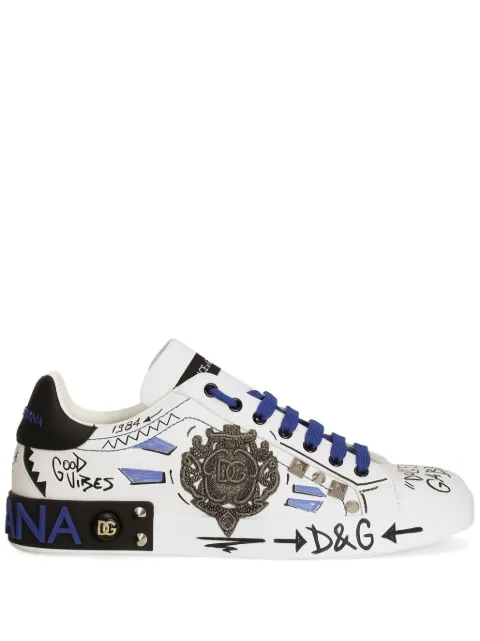 Dolce & Gabbana logo-print sneakers White CS1772AH494