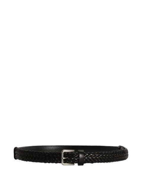 Dolce & Gabbana braided belt Black BC4924A9Q22