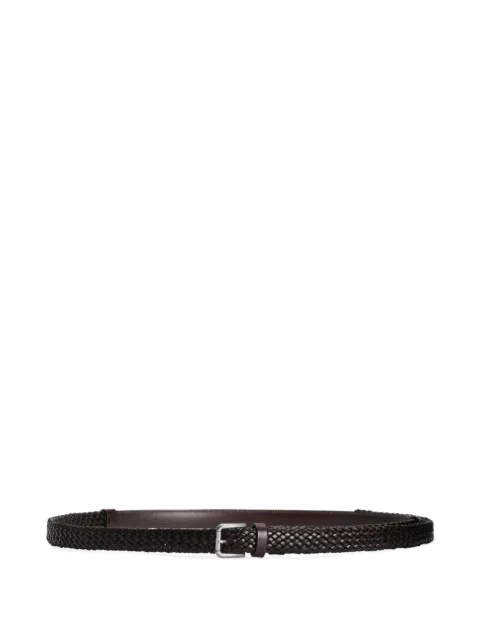 Moncler interwoven belt Brown BC4924A9Q22
