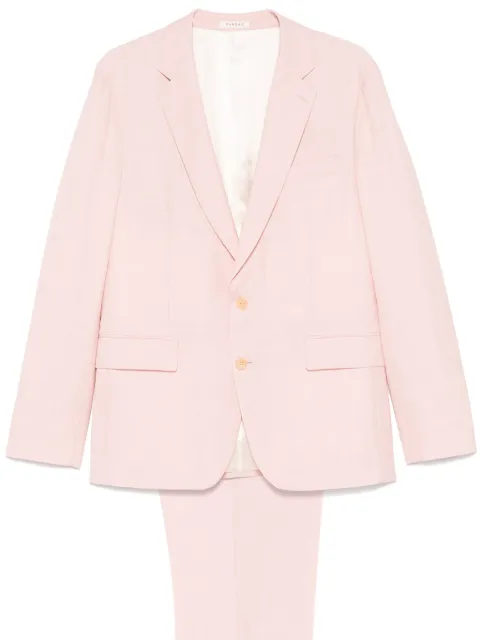 FURSAC patterned-jacquard suit Pink FHPCS00150