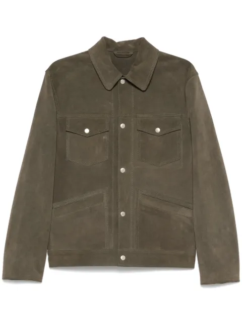 FURSAC suede jacket Green FHPBL00110G014