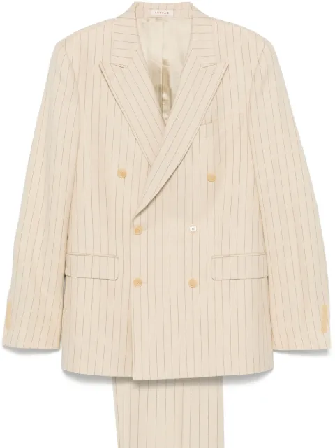 FURSAC pinstripe suit Neutrals FHPCS00157A005