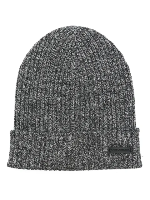 Dolce & Gabbana mélange beanie Black GXA34TJCVZP