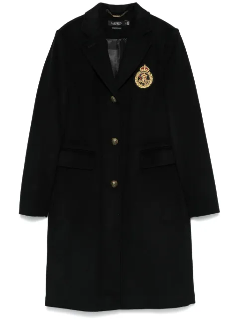 Lauren Ralph Lauren single-breasted coat Black 297958509001