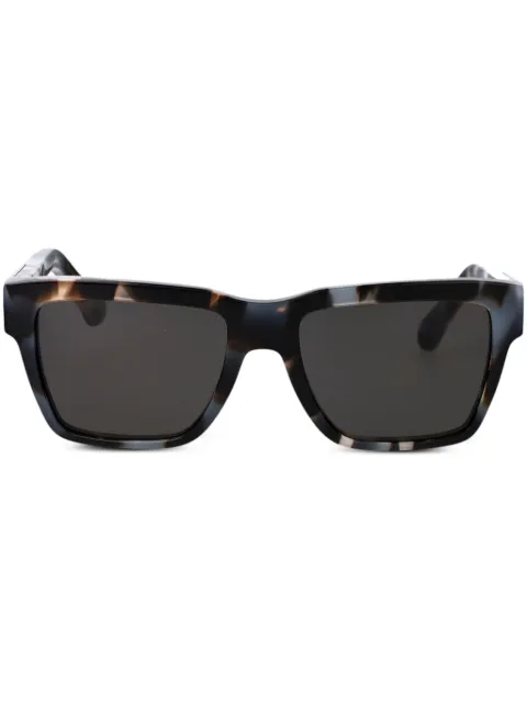 Dolce & Gabbana Eyewear logo-engraved sunglasses Black 0DG4465343587