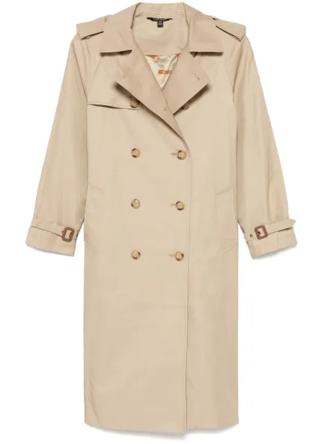 Lauren Ralph Lauren double-breasted trench coat Brown 297951259