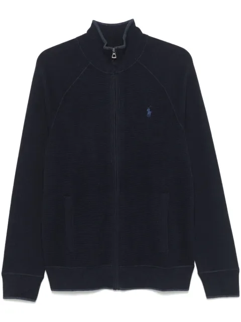 Polo Ralph Lauren Polo Pony-embroidered cardigan Blue 710941093001