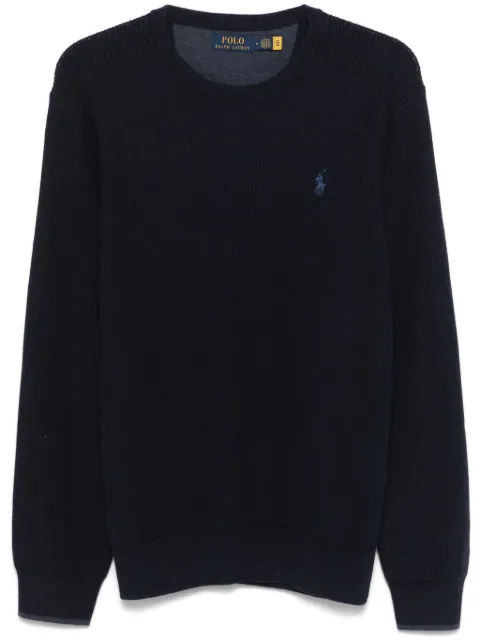 Polo Ralph Lauren Polo Pony-embroidered sweater Blue 710941092001
