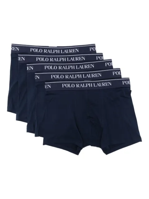 Polo Ralph Lauren logo-waistband boxers (pack of five) Blue 714864292009