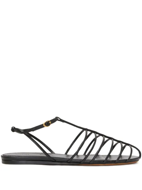 Proenza Schouler Tee Cage sandals Black SH251004L001FC