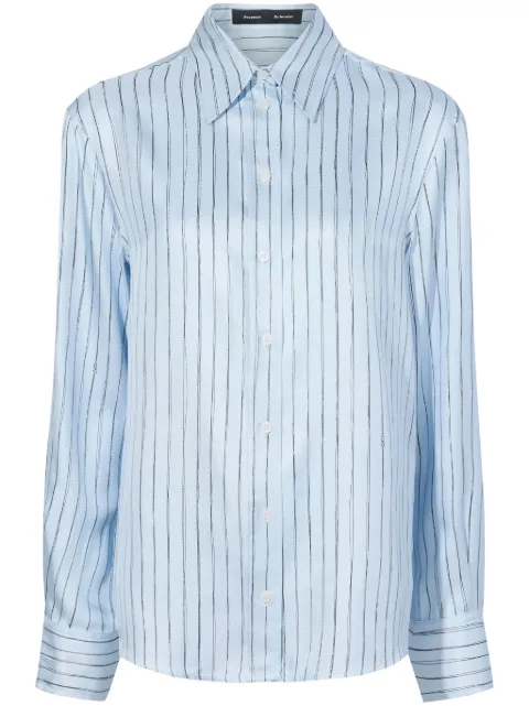 Proenza Schouler Madison shirt Blue R2514017BSP178