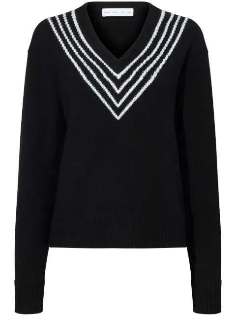 Proenza Schouler White Label Gianna sweater Black WL2517225KW175S