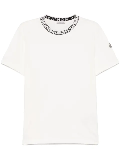 Moncler Logo T-shirt White K10918C000278390T