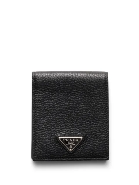 Prada logo leather wallet Black 2MO5132E54