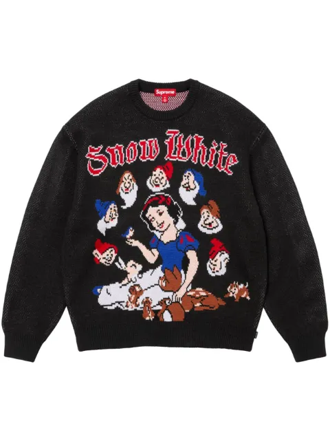 Supreme Snow White "Black" sweater Black SU697