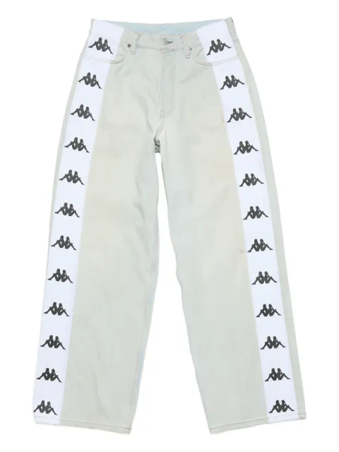 Acne Studios x Kappa straight-leg jeans Blue B00412