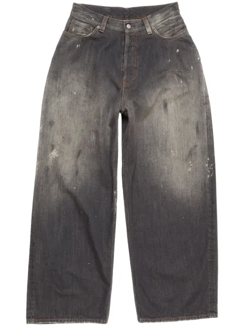 Acne Studios wide-leg jeans Black B00396