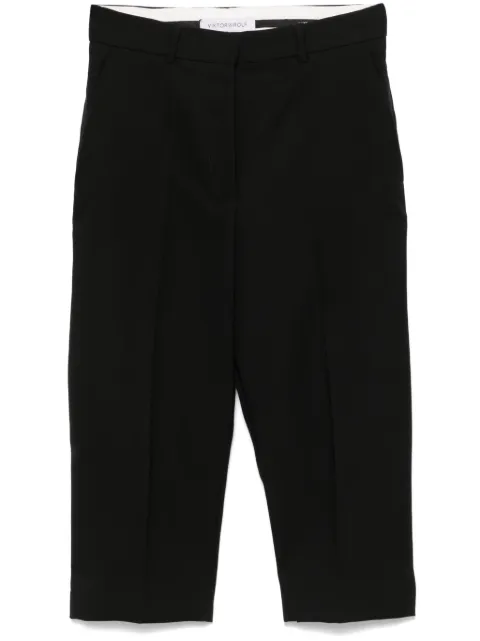 Viktor & Rolf cropped trousers Black EB0512499225