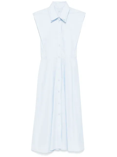 Viktor & Rolf multi-layers midi shirt dress Blue ED0532119225