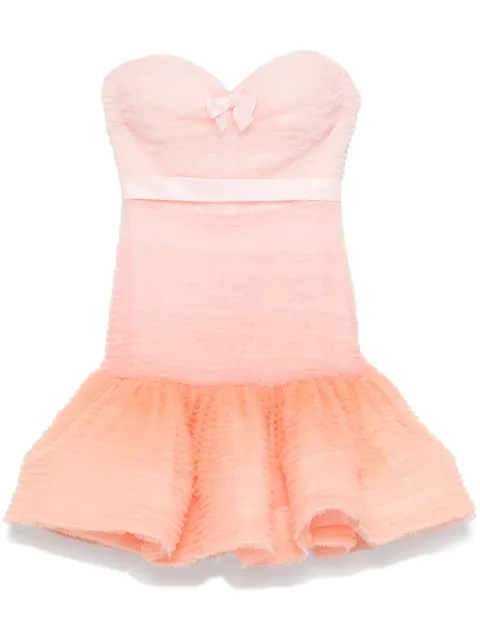 Viktor & Rolf degradé tulle mini dress Pink ED0522213225