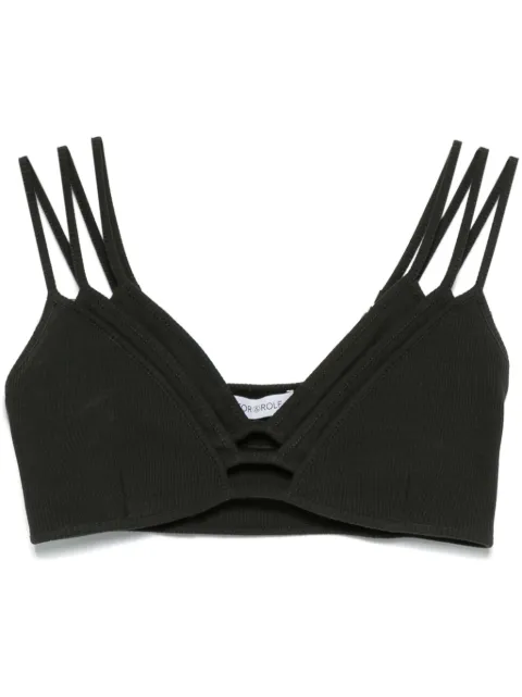 Viktor & Rolf triple-layer bralette Black ET0683199225