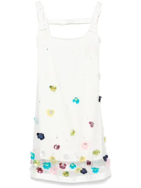 Viktor & Rolf embroidered mini dress White TD0752213225